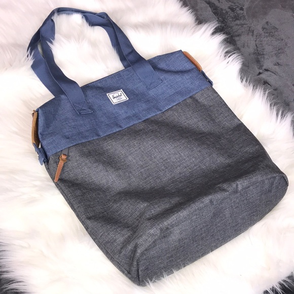 Herschel Supply Company Other - Herschel supply co denim grey leather accented bag